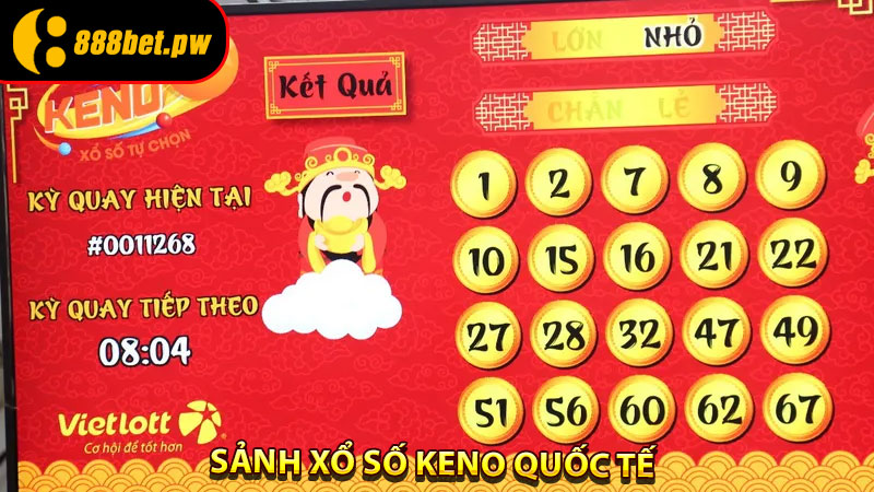 Sảnh Xổ Số Keno Quốc Tế